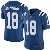 Nike Men & Women & Youth Colts 18 Peyton Manning Royal Blue Color Rush Limited Jersey,baseball caps,new era cap wholesale,wholesale hats